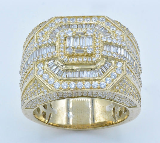 10K 2.38- 2.73CT D-MENS RINGS