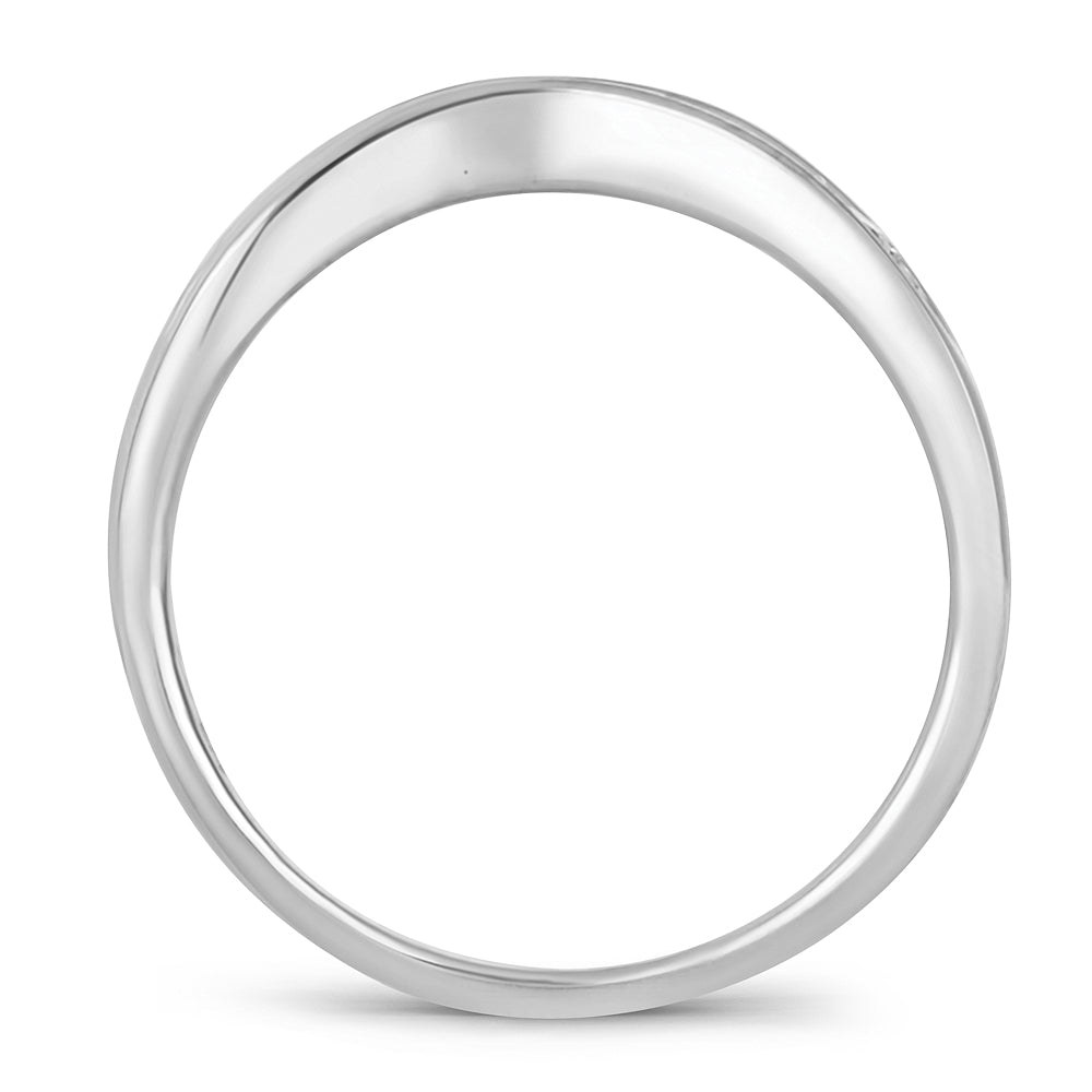 14K 0.33CT Diamond Enhancer Band