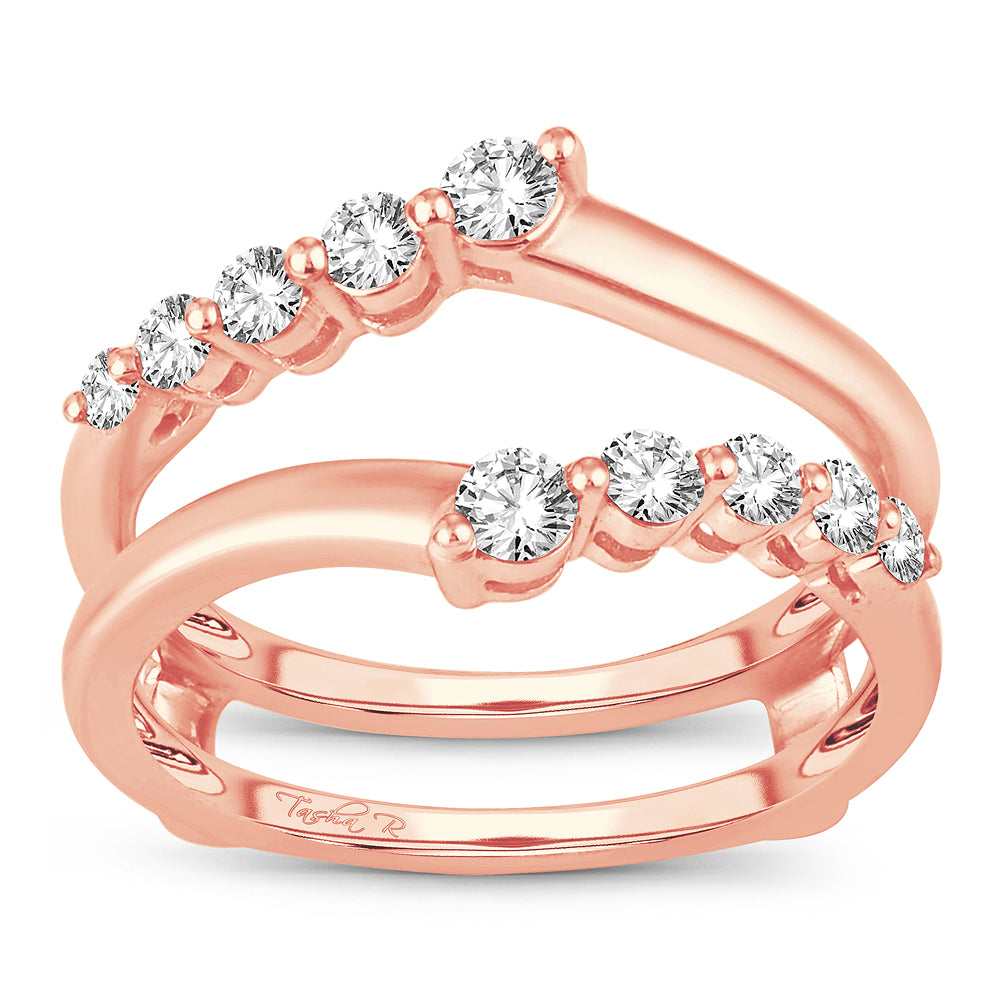 14K 0.50CT Diamond Ring Guard