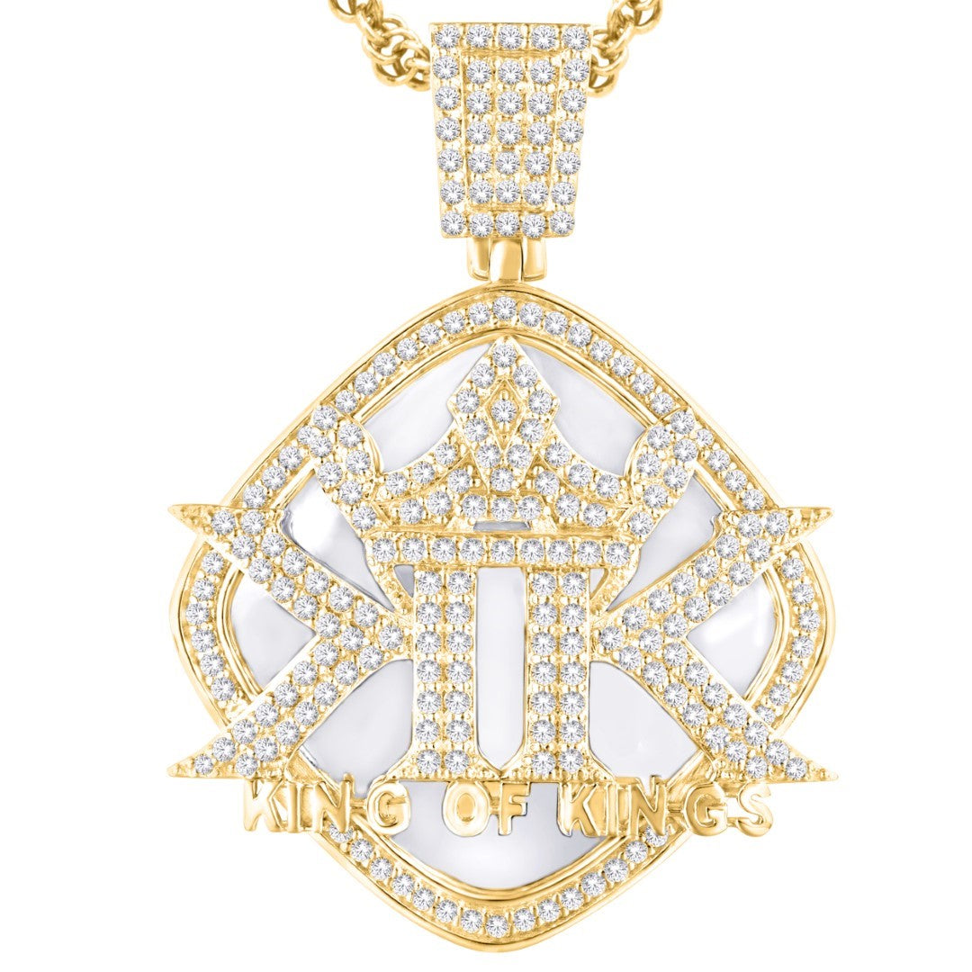 10kt & 14kt Men's Diamond Pendant