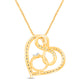 10 Karat Yellow Gold 0.25 Carat Diamonds Fashion Pendant-0829294-YG