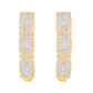14 Karat White Gold 0.68 Carat Diamonds Classic Hoops-0929040-WG