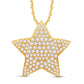 14 Karat Yellow Gold 2.00 Carat Diamonds Star HipHop Pendant-1025431-YG