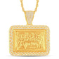 10 Karat All Yellow Gold 0.71 Carat Diamonds Last Supper HipHop Pendant-1026250-ALY