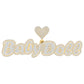 10 Karat Yellow Gold 1.62 Carat Diamonds BABYDOLL HipHop Pendant-1027126-YG