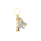 10 Karat Yellow Gold 1.25 Carat Diamonds 3Wolfpack HipHop Pendant-1027136-YG