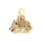 10 Karat Yellow Gold 1.25 Carat Diamonds 3Wolfpack HipHop Pendant-1027136-YG