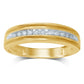 10KT 0.09- 0.10CT D-MENS BAND