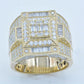 10K 2.27-2.32CT D-MENS RINGS