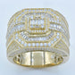 10K 2.38-  2.73CT D-MENS RINGS