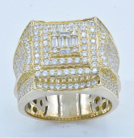 10K 2.32-2.40CT D-MENS RINGS