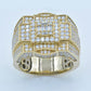 10K 2.84-2.98CT D-MENS RING