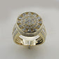 10K 4.15CT D-MENS RING