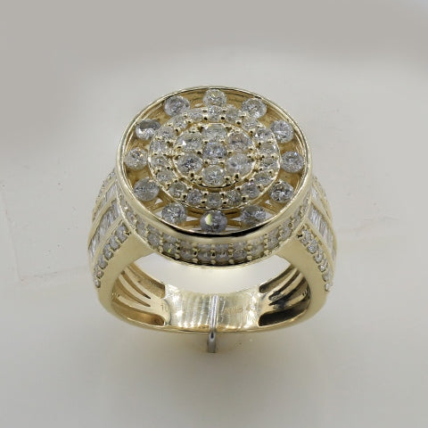 10K 4.15CT D-MENS RING