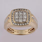 10KT 1.00CT D-MENS RINGS