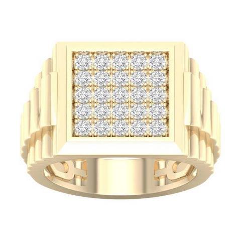 10KT 1.00CT D-MENS RING