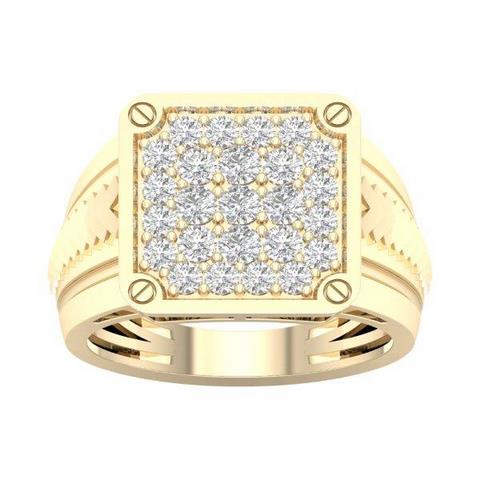 10KT 1.20CT D-MENS RING