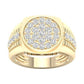 10KT 1.33CT D-MENS RING