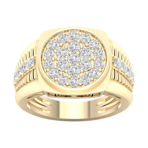 10KT 1.33CT D-MENS RING