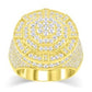 10KT 3.07CT D-MENS RING