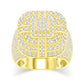 10KT 3.32CT D-MENS RING