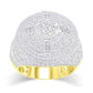 10KT 2.82CT D-MENS RING