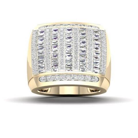 10K 2.50-2.75CT D-MENS RING