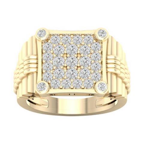 10K 1.33CT D-MENS RINGS