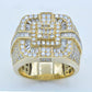 10K 3.00CT D-MENS RINGS