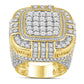 10K 5.00CT D-MENS RINGS