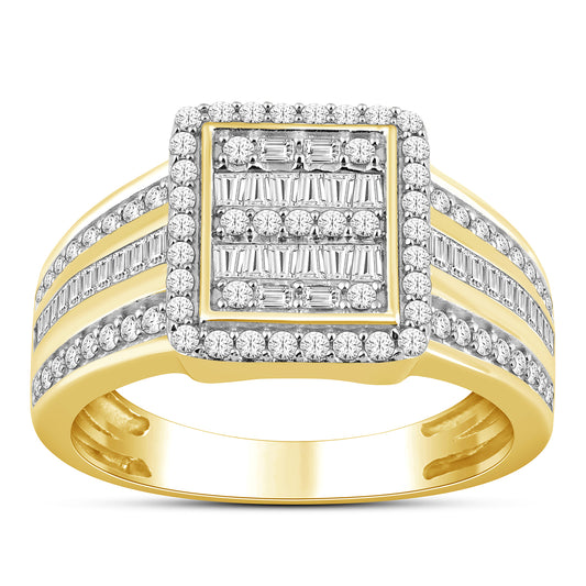 10K 1.00CT D-MENS RINGS