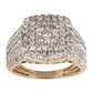 10K 3.69-3.75CT  D-MENS RINGS