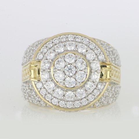 10K 3.00CT D-MENS RINGS