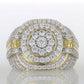 10K 3.00CT D-MENS RINGS