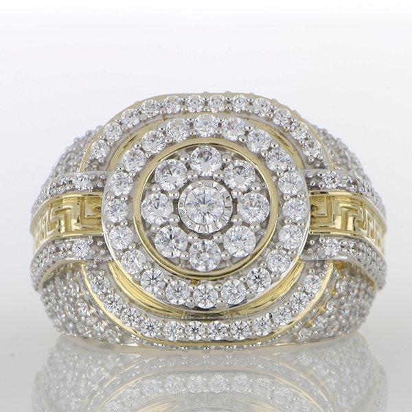 10K 3.00CT D-MENS RINGS