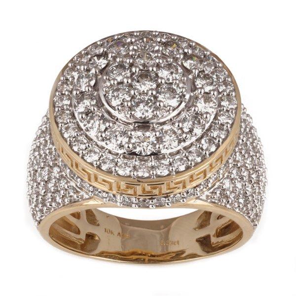 10K 3.33CT D-MENS RINGS