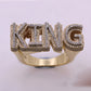 10K 0.83-0.99CT -MENS RINGS "KING"