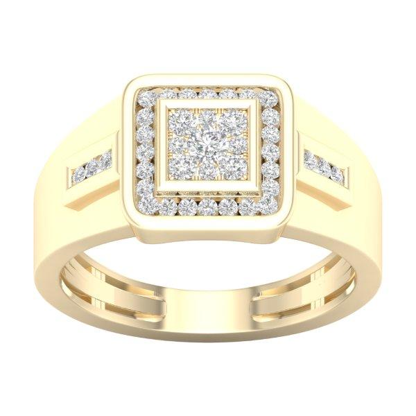 10K 0.50CT D-MENS RINGS