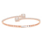 10 Karat All Rose Gold 1.30 Carat Diamonds Fashion Bangle-1332207-ALR