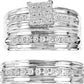 14K  0.53CT  Diamond TRIO SET