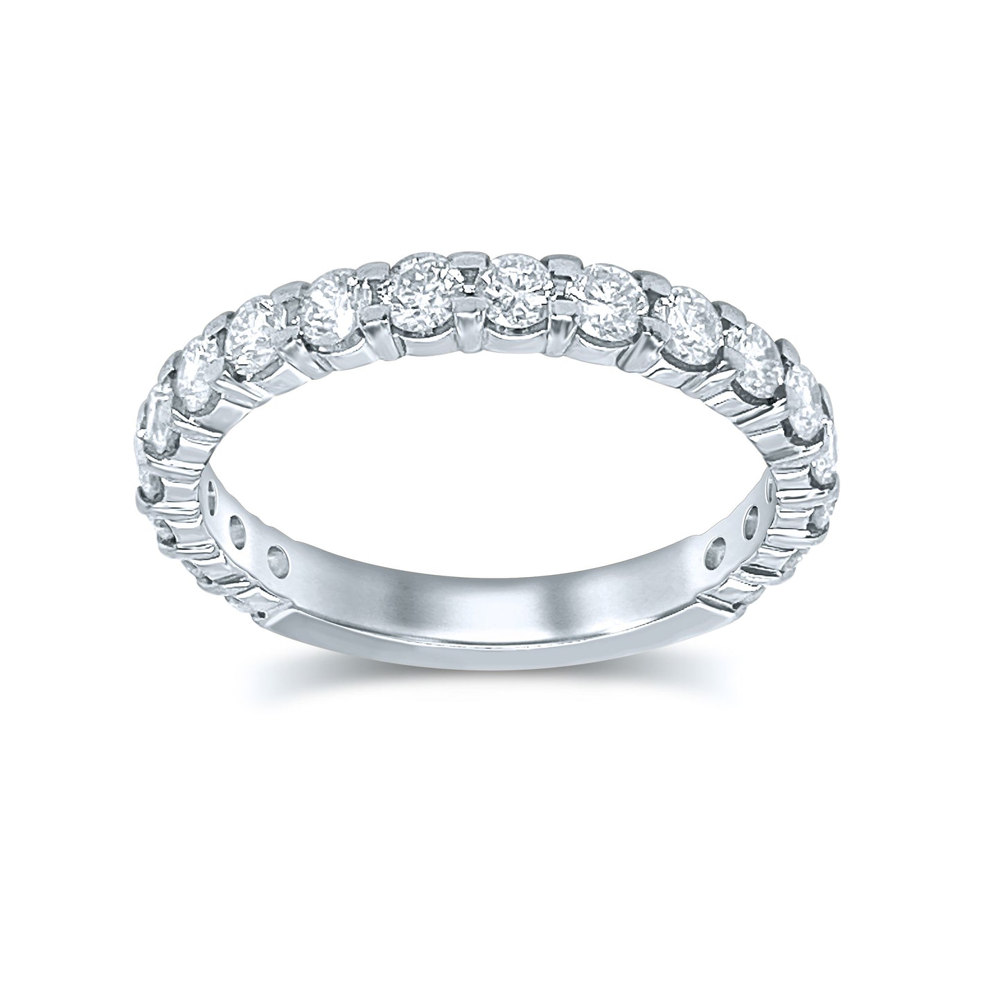 14K 0.25CT Diamond Band (18 Diamond Stones)