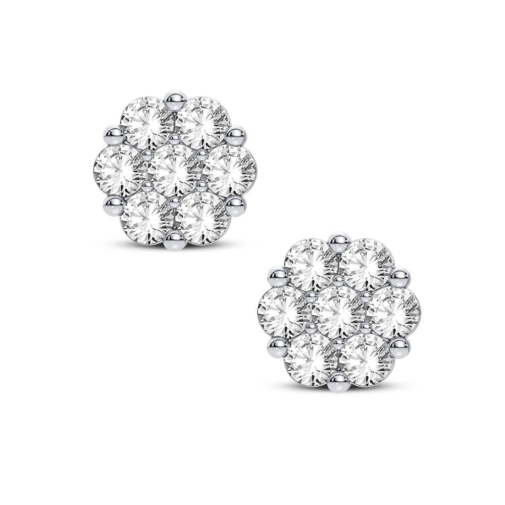 10K 2.00CT Diamond Earring