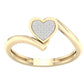 10K  0.06ct Diamond Ring