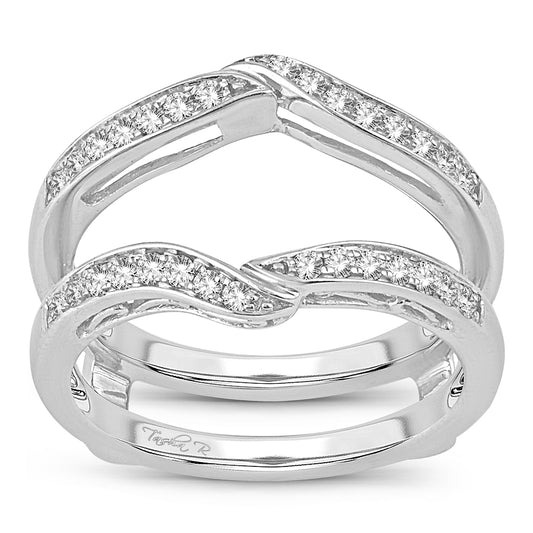 14K  0.33CT  Diamond  RING GUARD