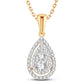 14K  0.40CT  Diamond  Pendant