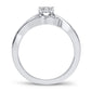 14K 0.11CT Diamond Ring