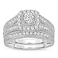 14K 1.50CT DIAMOND BRIDAL RING