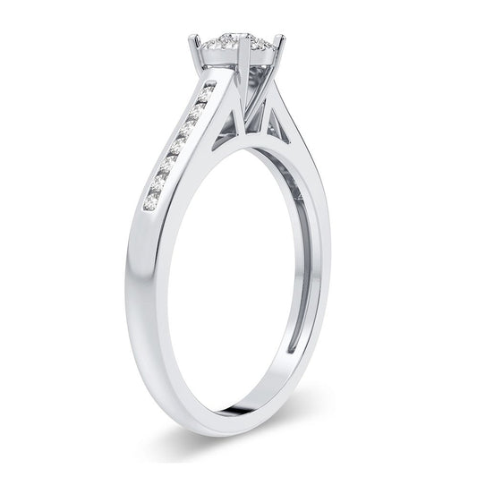 14K 0.22CT Diamond Ring