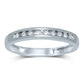 Silver 0.10CT Diamond Ladies Band