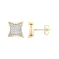 10K 0.10ct Diamond Earring